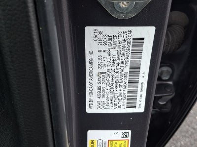 2019 Honda Accord LX