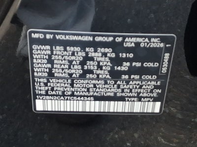 2026 Volkswagen Atlas SEL