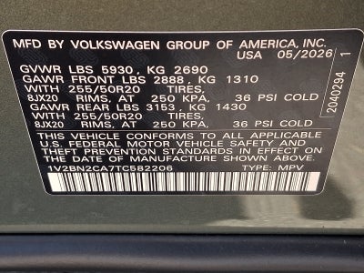 2026 Volkswagen Atlas SEL