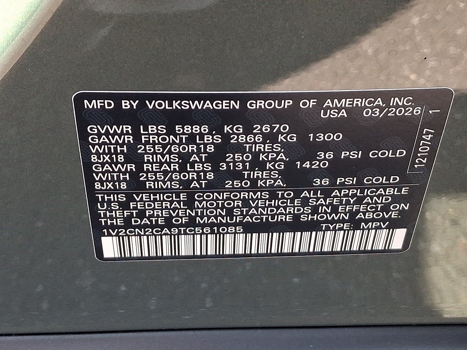 2026 Volkswagen Atlas Peak Edition