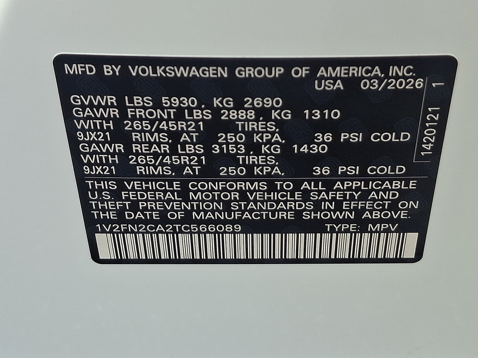 2026 Volkswagen Atlas SEL Premium R-Line