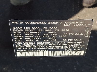2026 Volkswagen Atlas SEL Premium R-Line