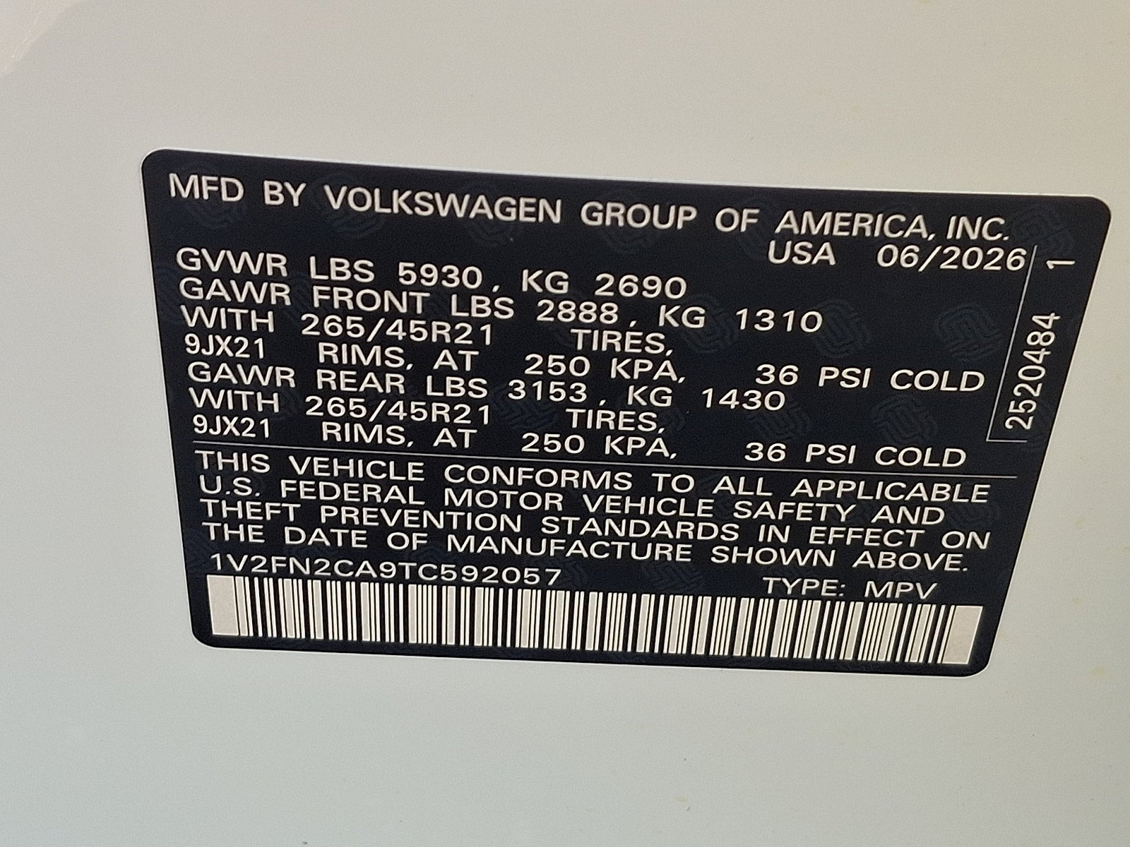 2026 Volkswagen Atlas SEL Premium R-Line