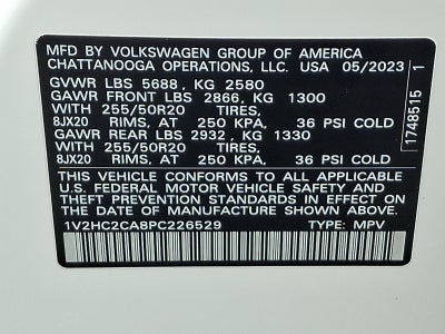 2023 Volkswagen Atlas Cross Sport 2.0T SE w/Technology