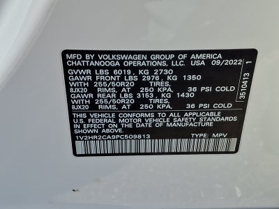 2023 Volkswagen Atlas 3.6L V6 SE w/Technology