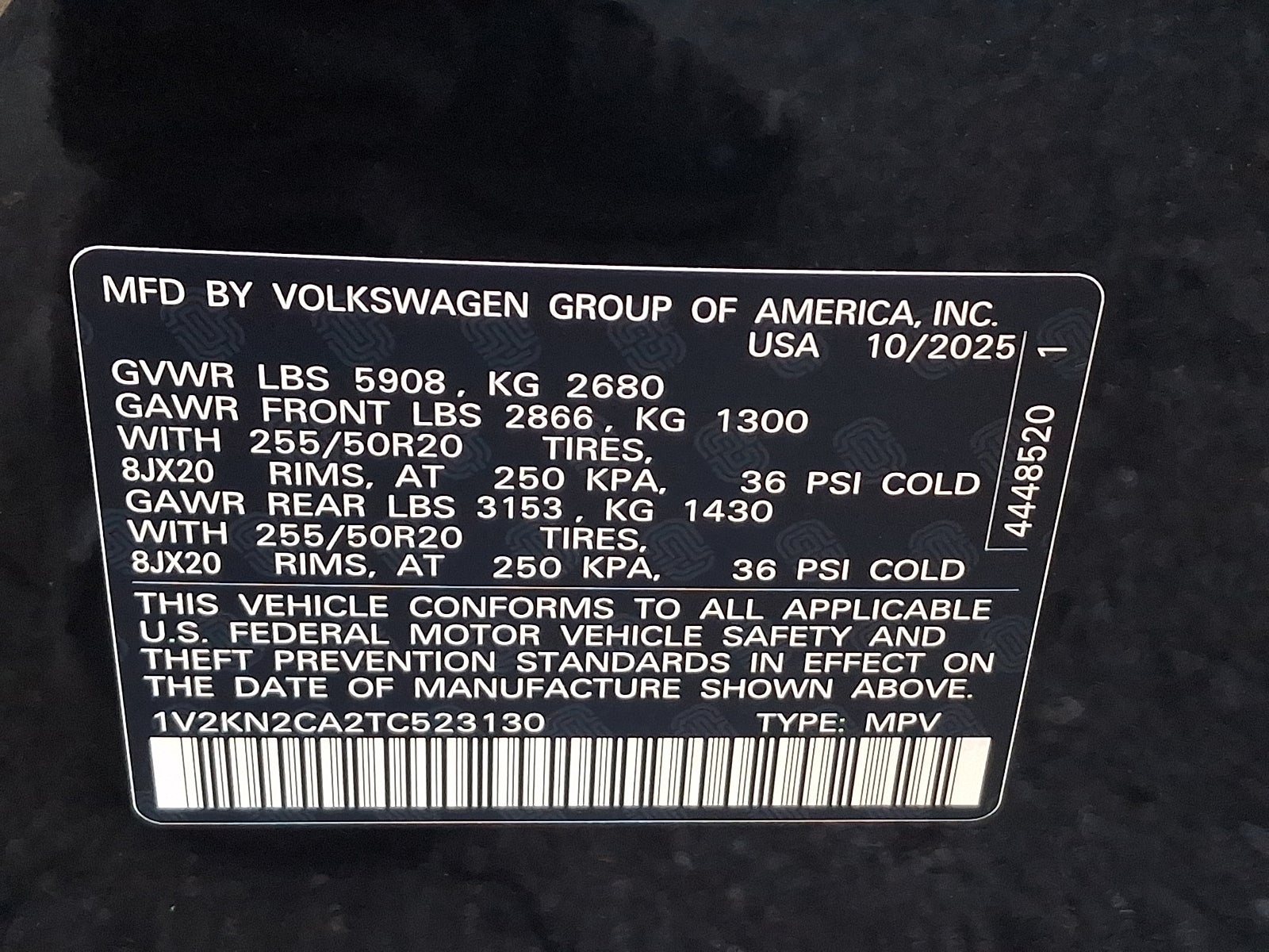 2026 Volkswagen Atlas 2.0T SE w/Technology
