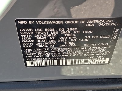 2026 Volkswagen Atlas SE with Technology