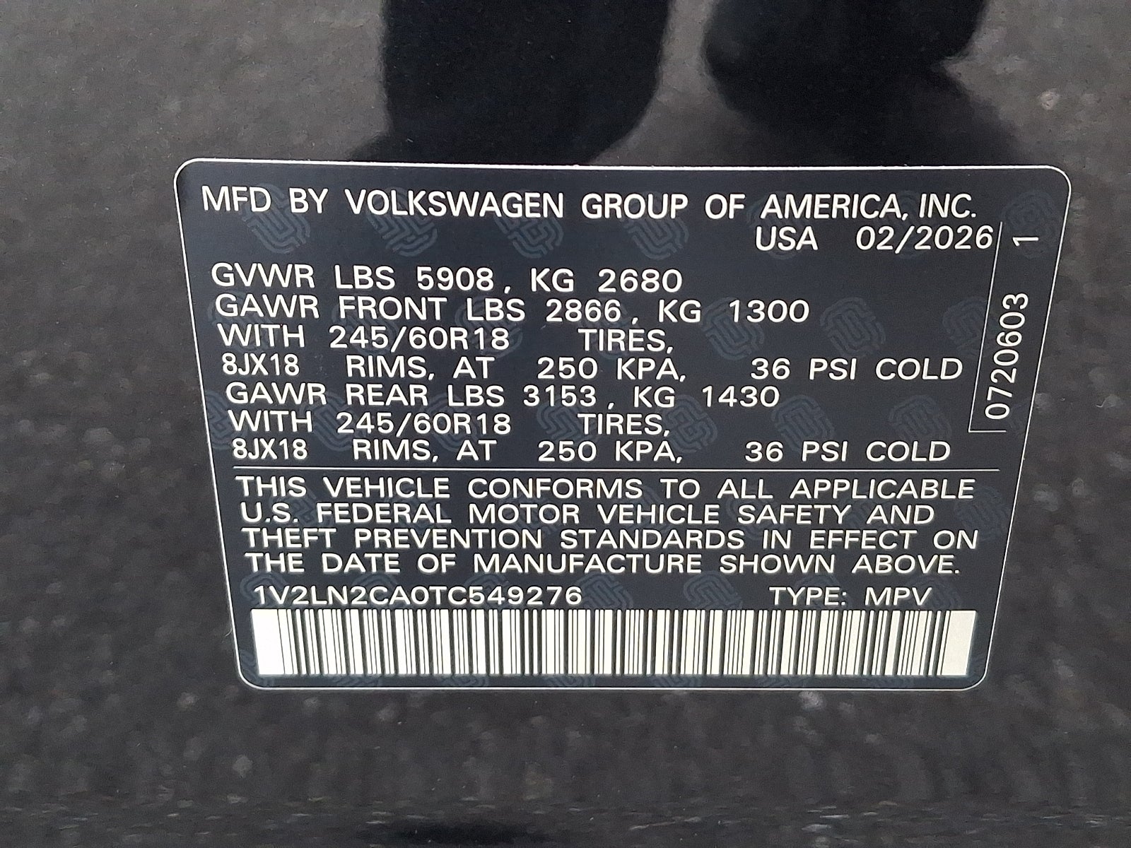 2026 Volkswagen Atlas SE