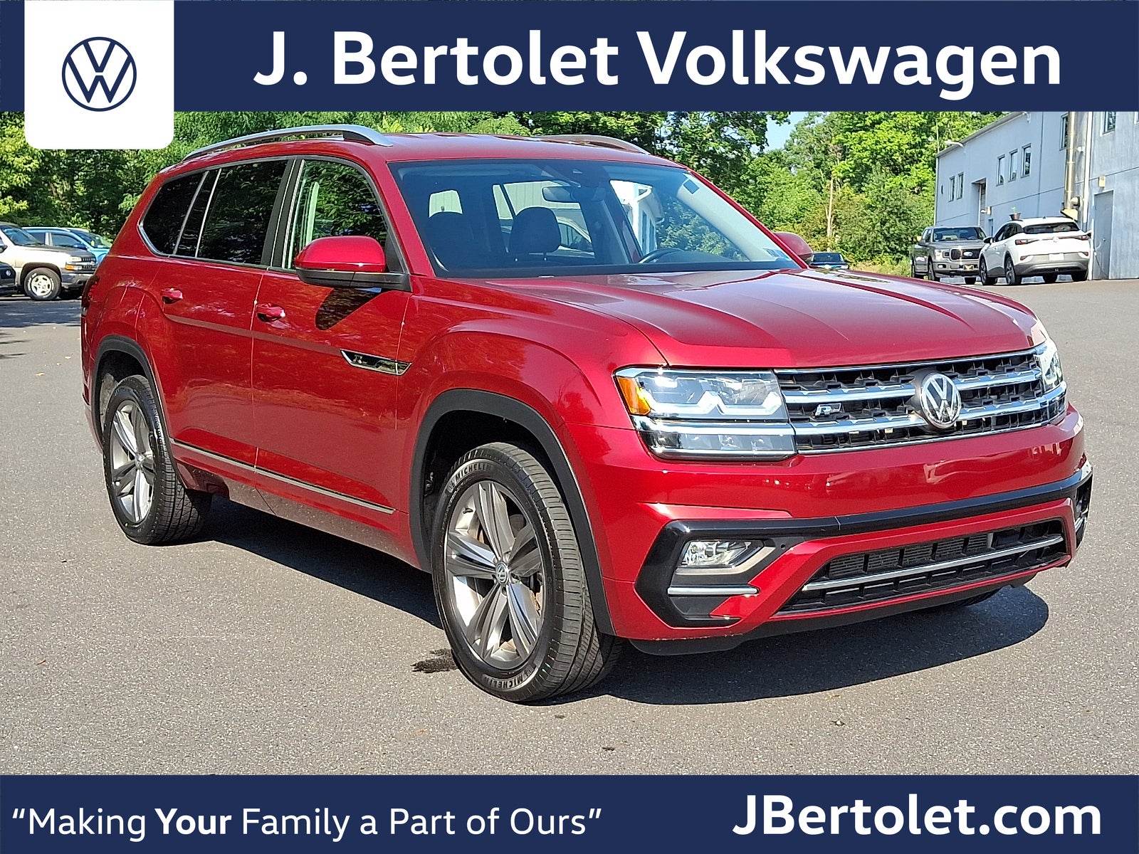 2019 Volkswagen Atlas 3.6L V6 SE w/Technology R-Line
