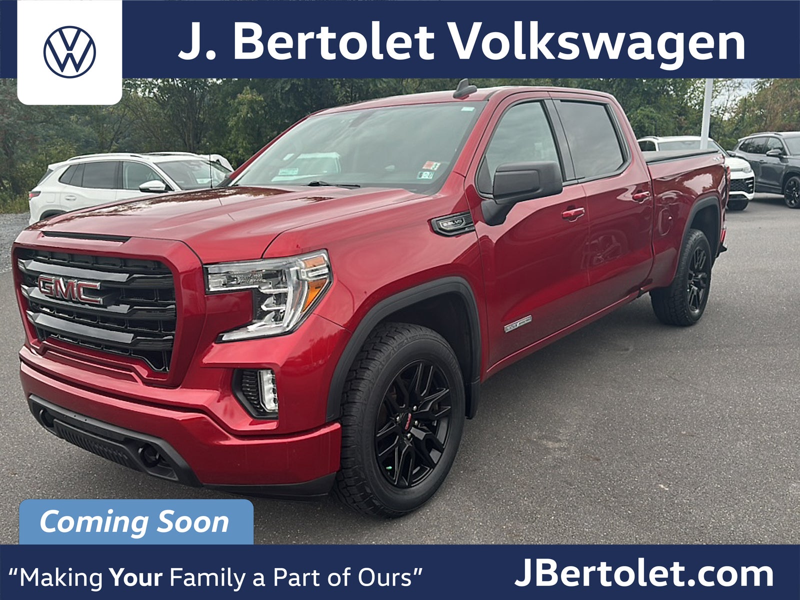 2021 GMC Sierra 1500 4WD Crew Cab Standard Box Elevation