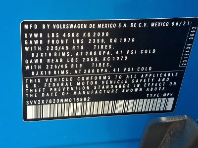2022 Volkswagen Taos 1.5T SEL