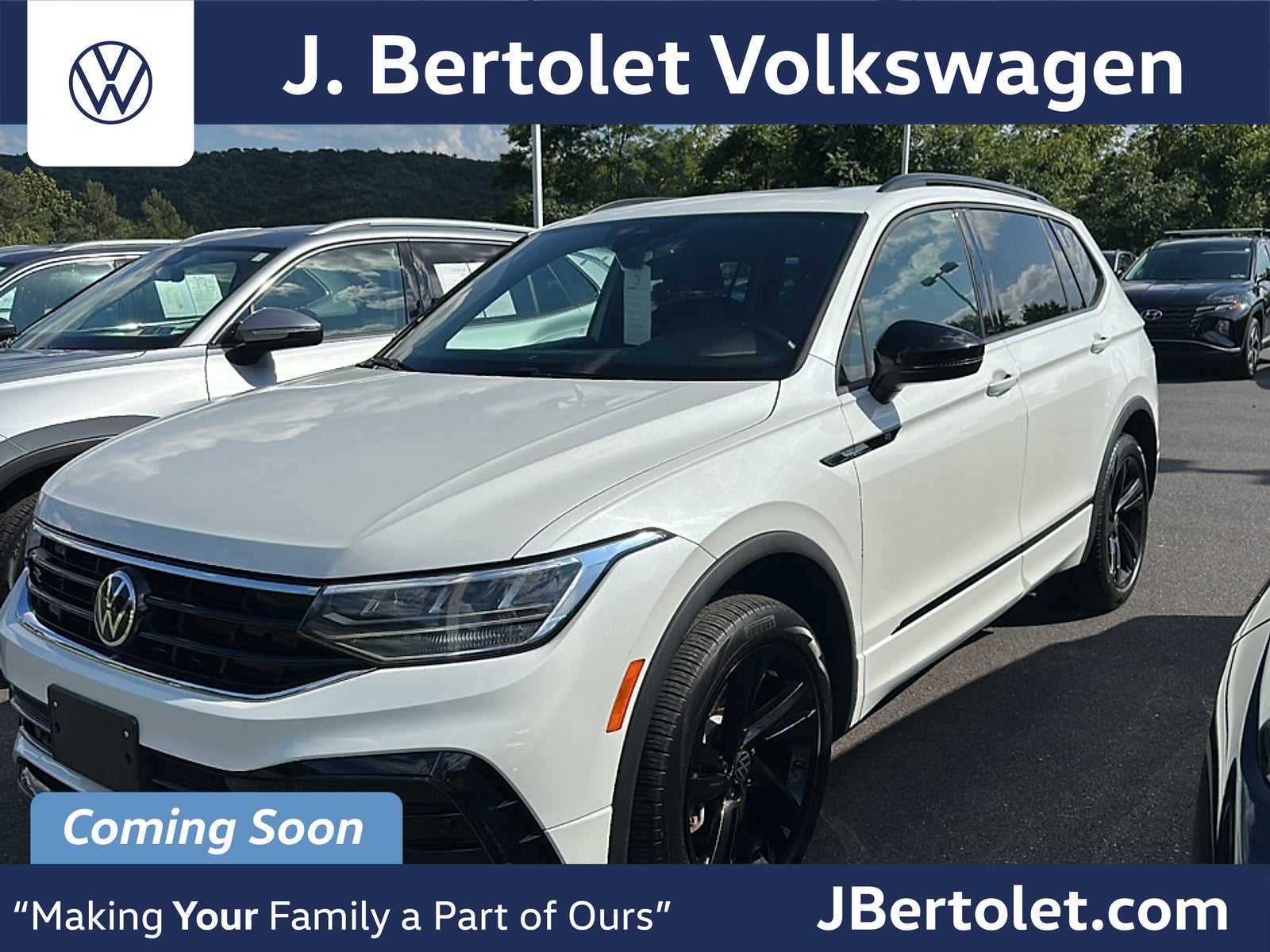 2024 Volkswagen Tiguan 2.0T SE R-Line Black