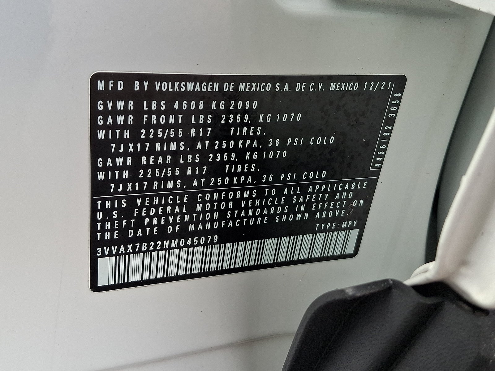 2022 Volkswagen Taos 1.5T S