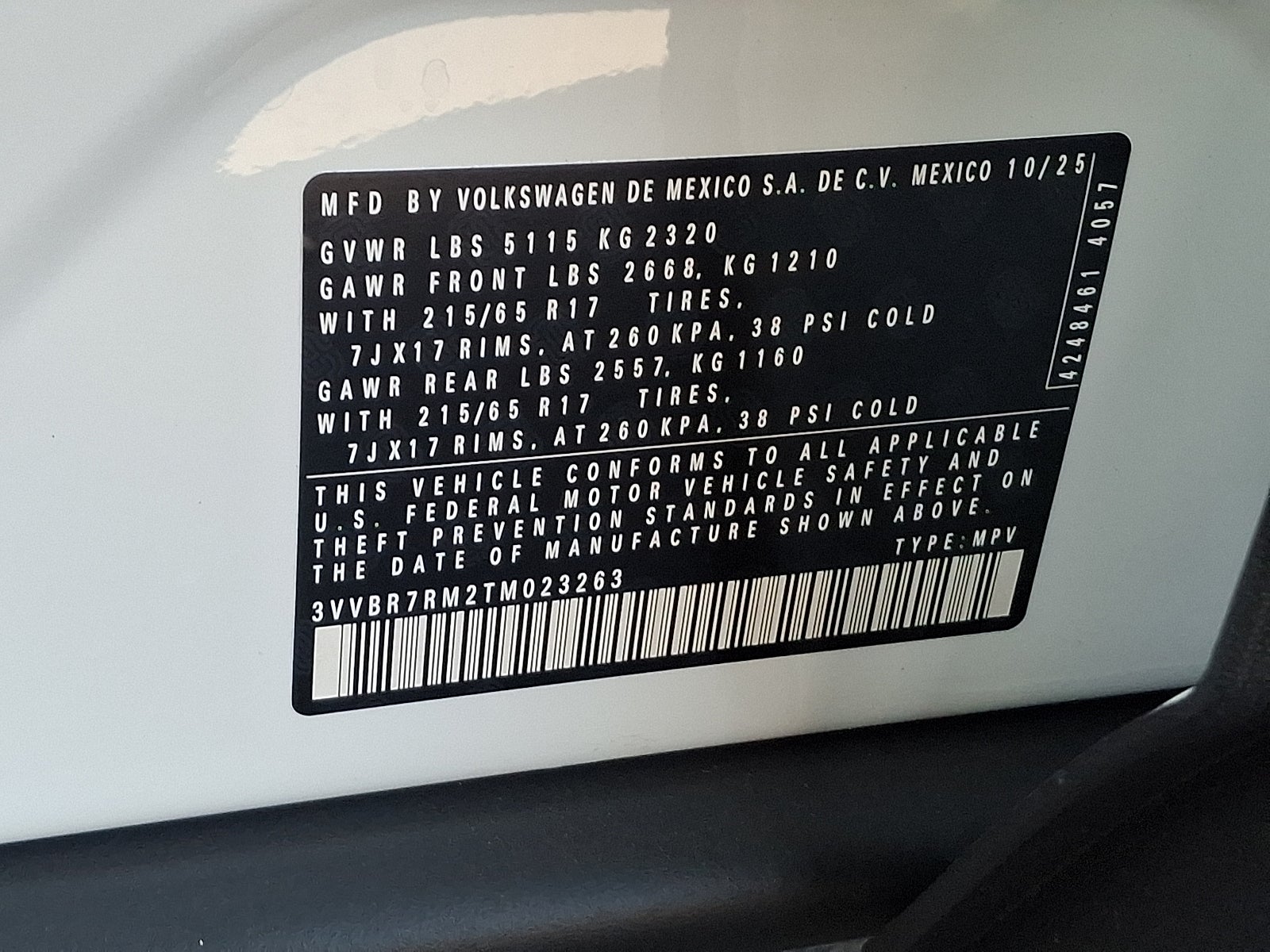 2026 Volkswagen Tiguan S