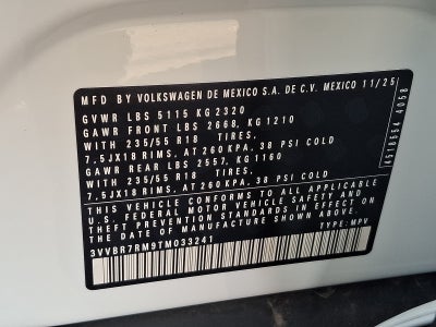 2026 Volkswagen Tiguan S