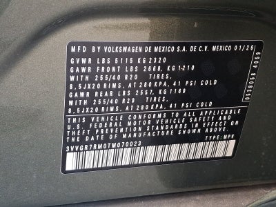 2026 Volkswagen Tiguan SE R-Line Black