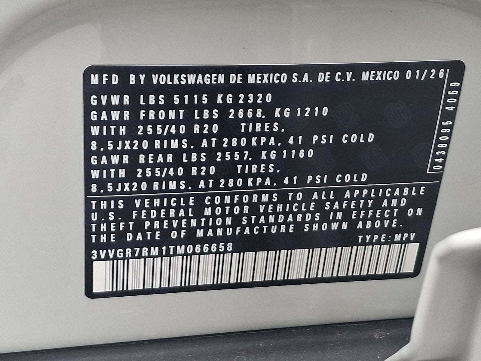 2026 Volkswagen Tiguan SE R-Line Black