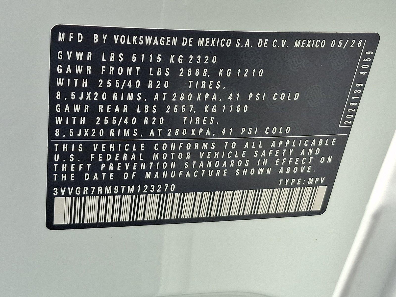 2026 Volkswagen Tiguan SE R-Line Black