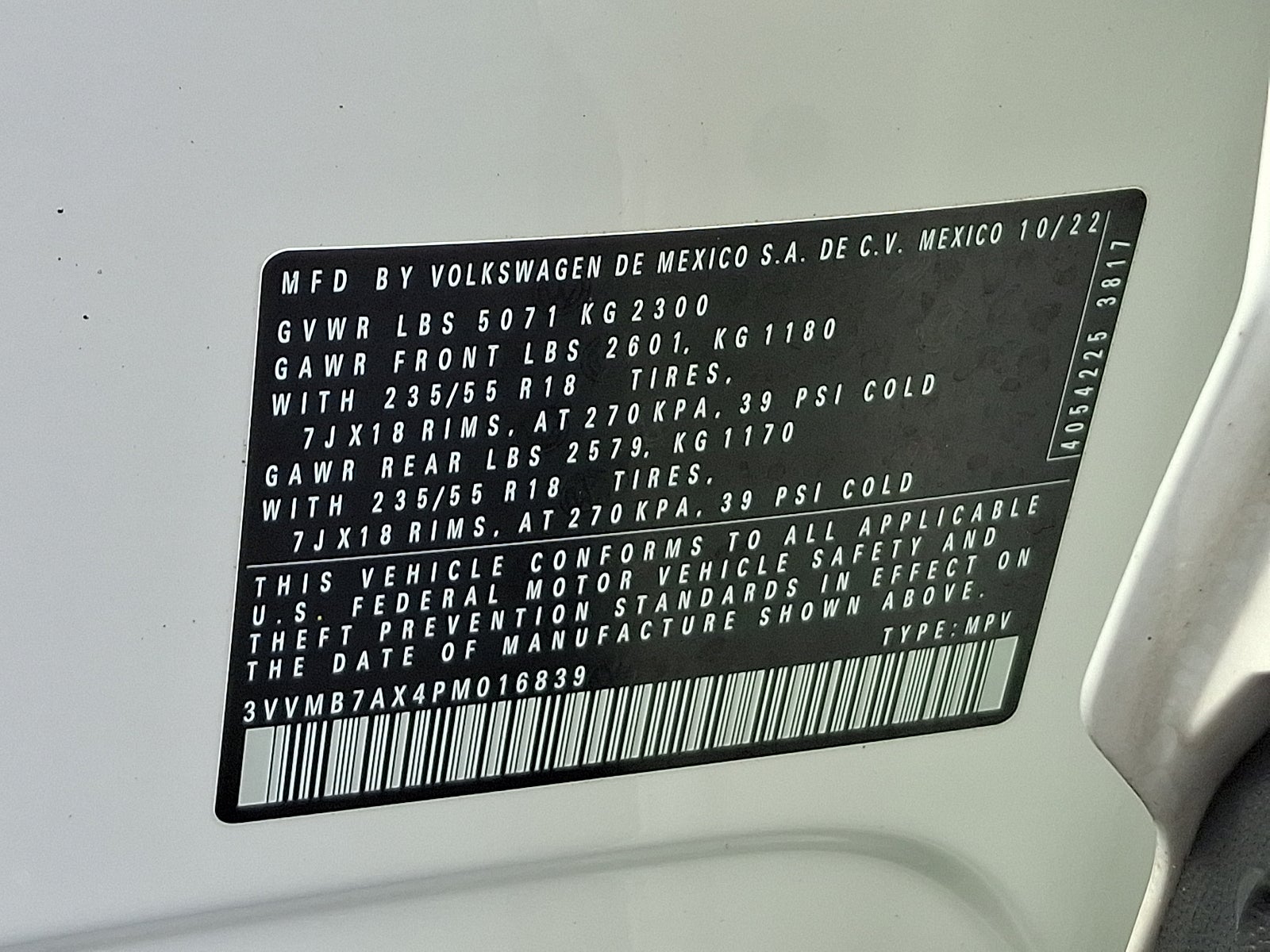 2023 Volkswagen Tiguan 2.0T SE