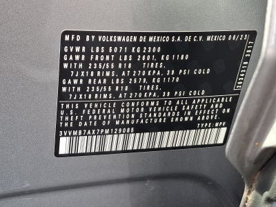 2023 Volkswagen Tiguan 2.0T SE