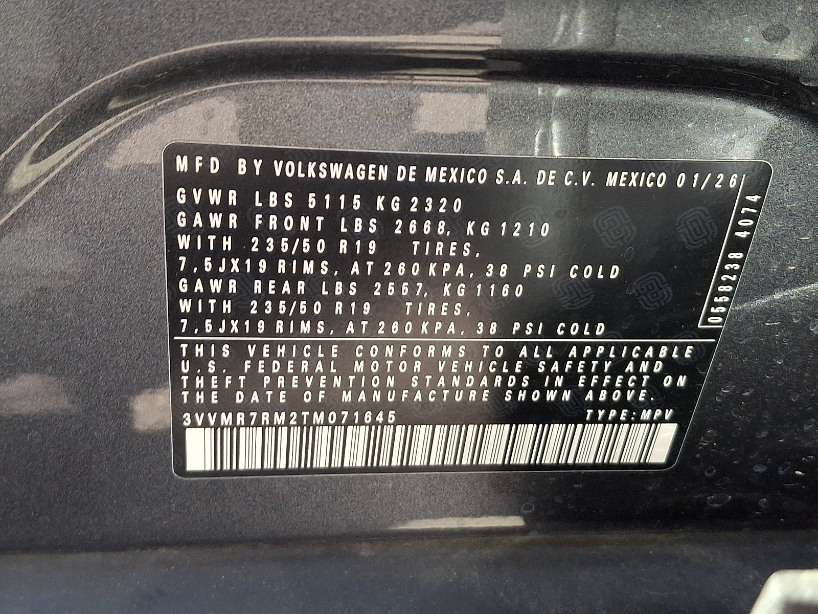 2026 Volkswagen Tiguan SE