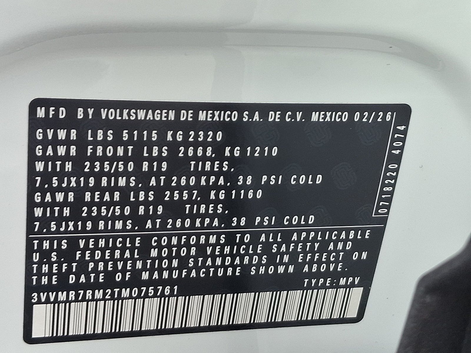 2026 Volkswagen Tiguan SE