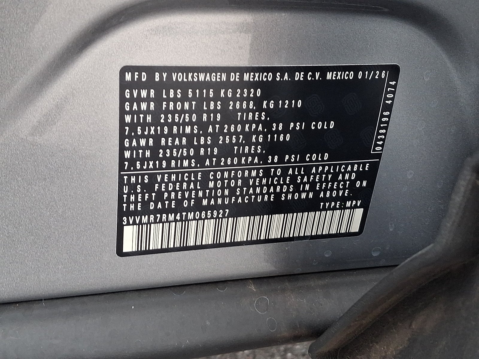 2026 Volkswagen Tiguan SE