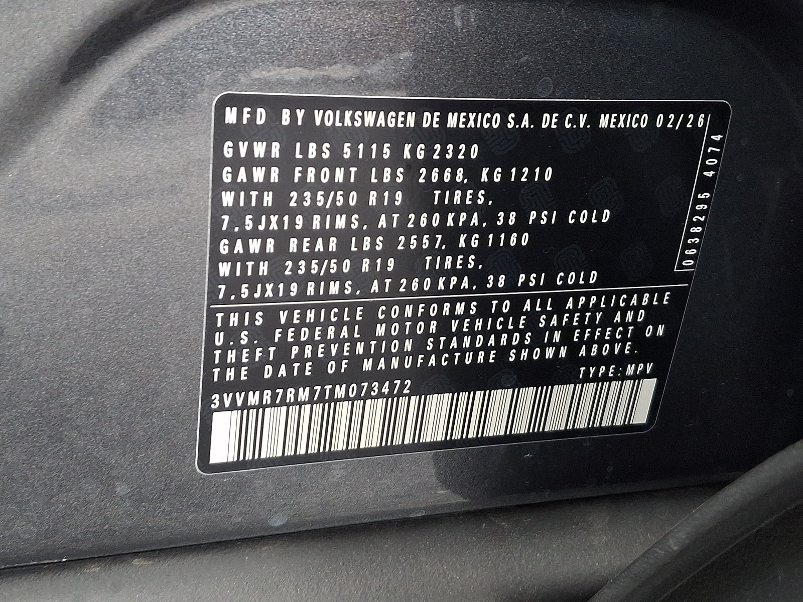 2026 Volkswagen Tiguan SE