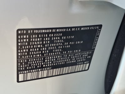 2026 Volkswagen Tiguan SE