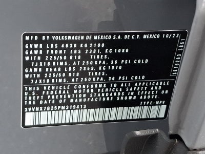 2023 Volkswagen Taos 1.5T SE