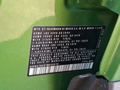 2026 Volkswagen Taos SE