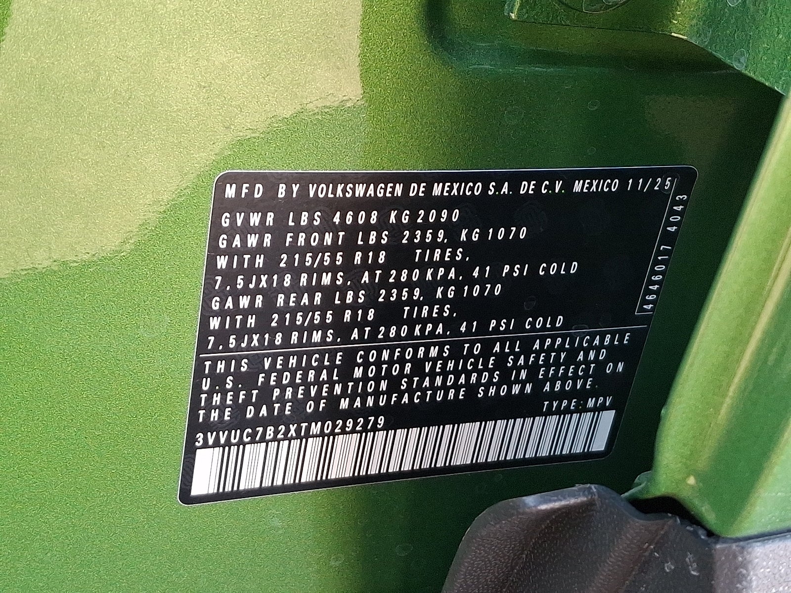 2026 Volkswagen Taos SE