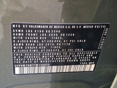 2026 Volkswagen Tiguan SEL R-Line Turbo