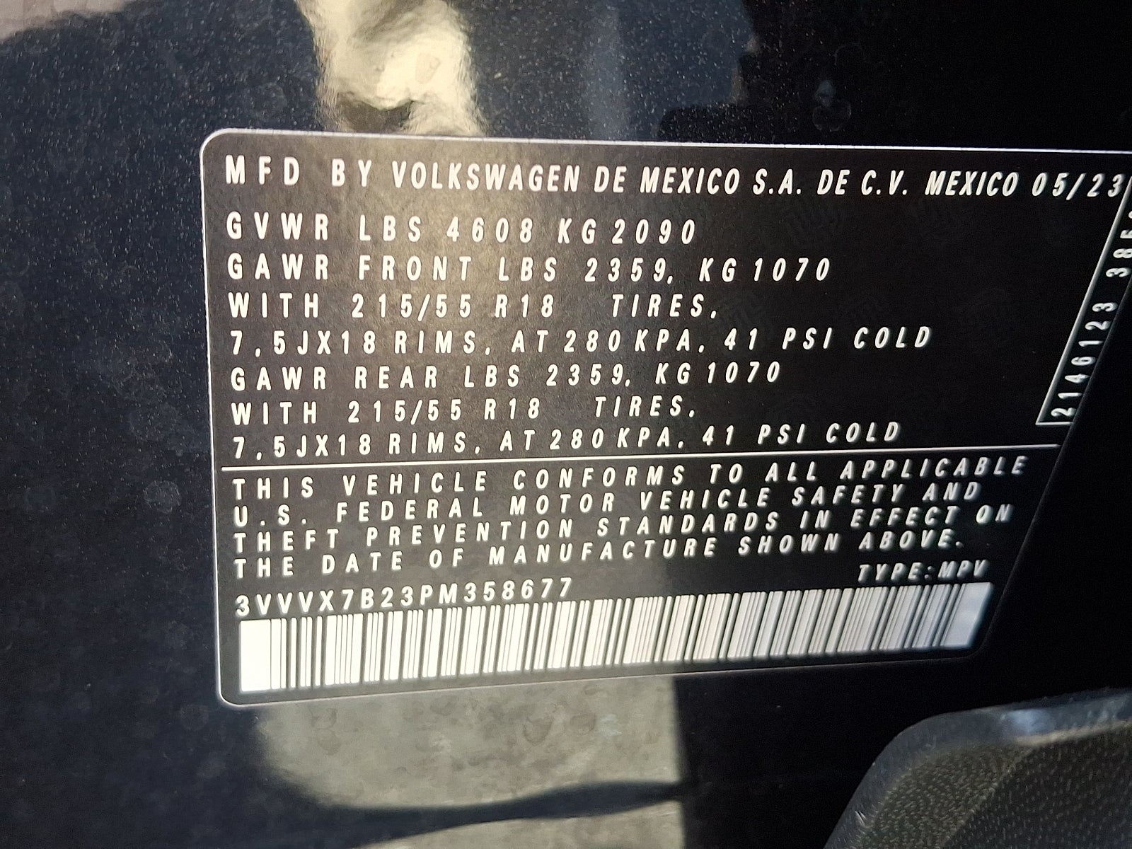 2023 Volkswagen Taos 1.5T SE