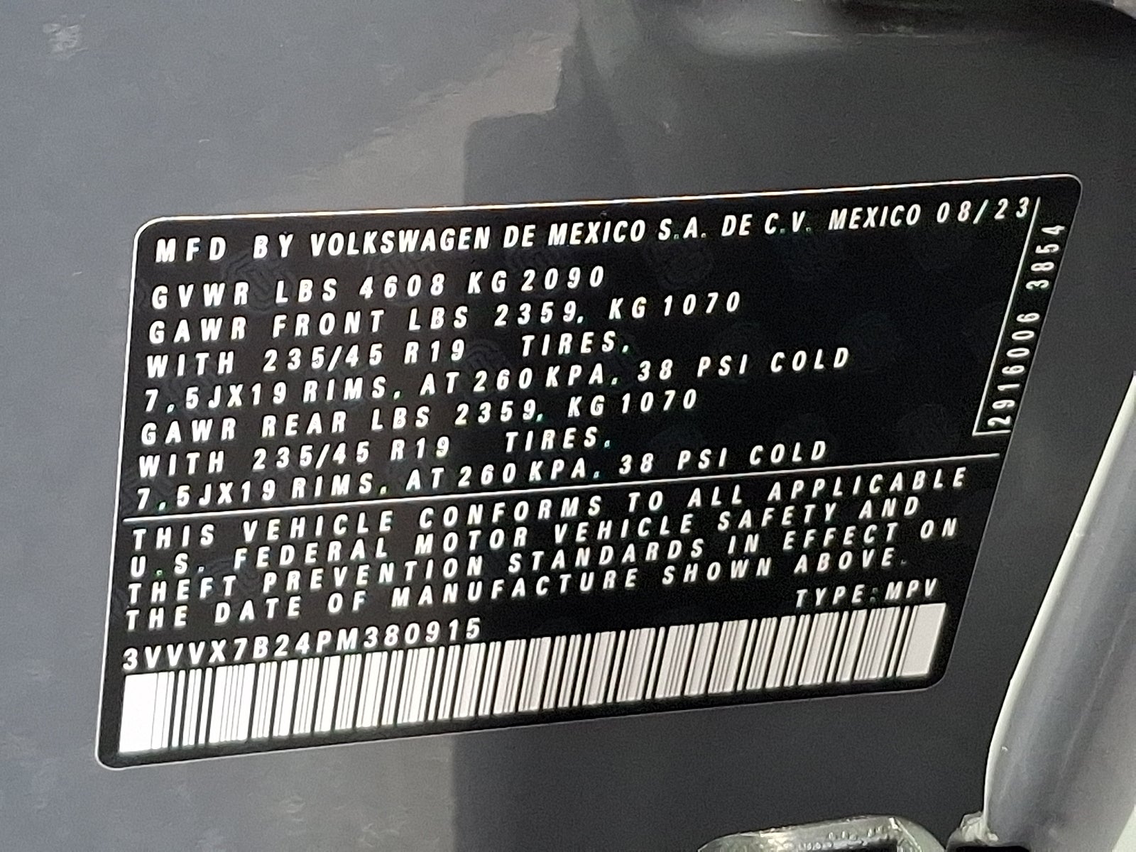 2023 Volkswagen Taos 1.5T SE