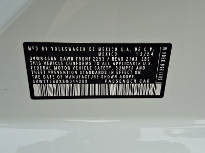 2025 Volkswagen Jetta GLI 2.0T Autobahn