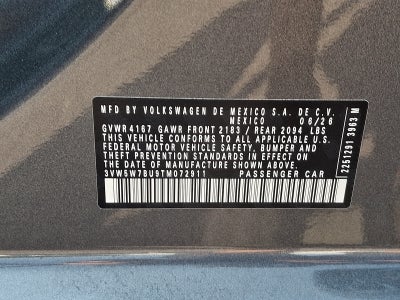 2026 Volkswagen Jetta S