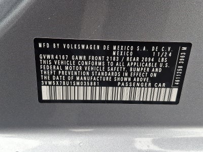 2025 Volkswagen Jetta 1.5T S