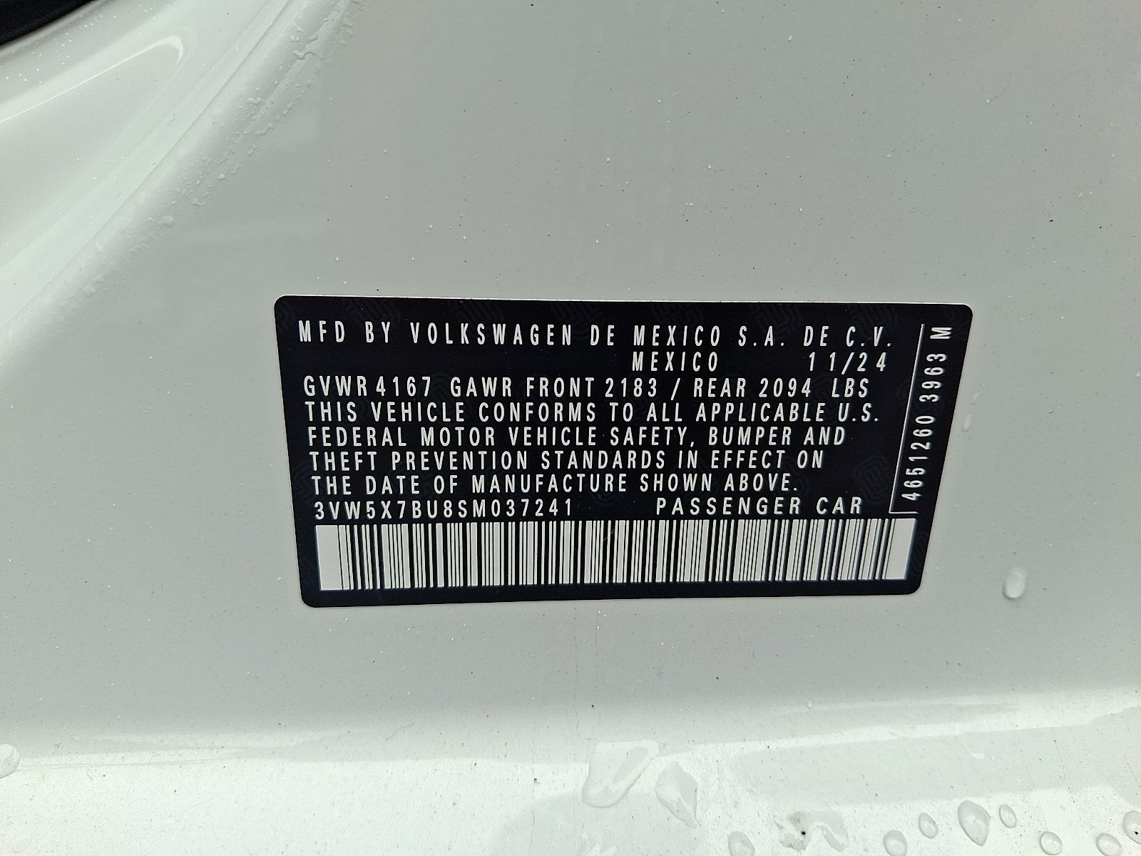 2025 Volkswagen Jetta 1.5T S