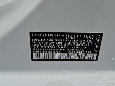 2025 Volkswagen Jetta 1.5T S