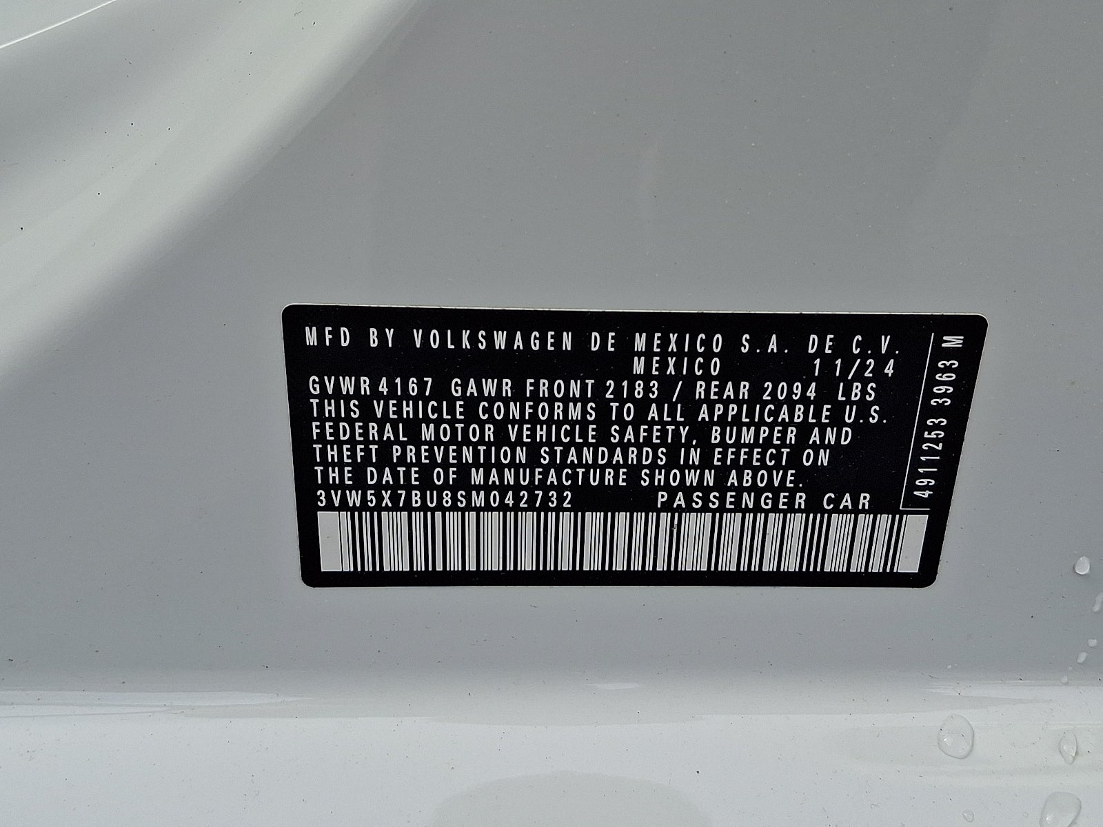 2025 Volkswagen Jetta 1.5T S