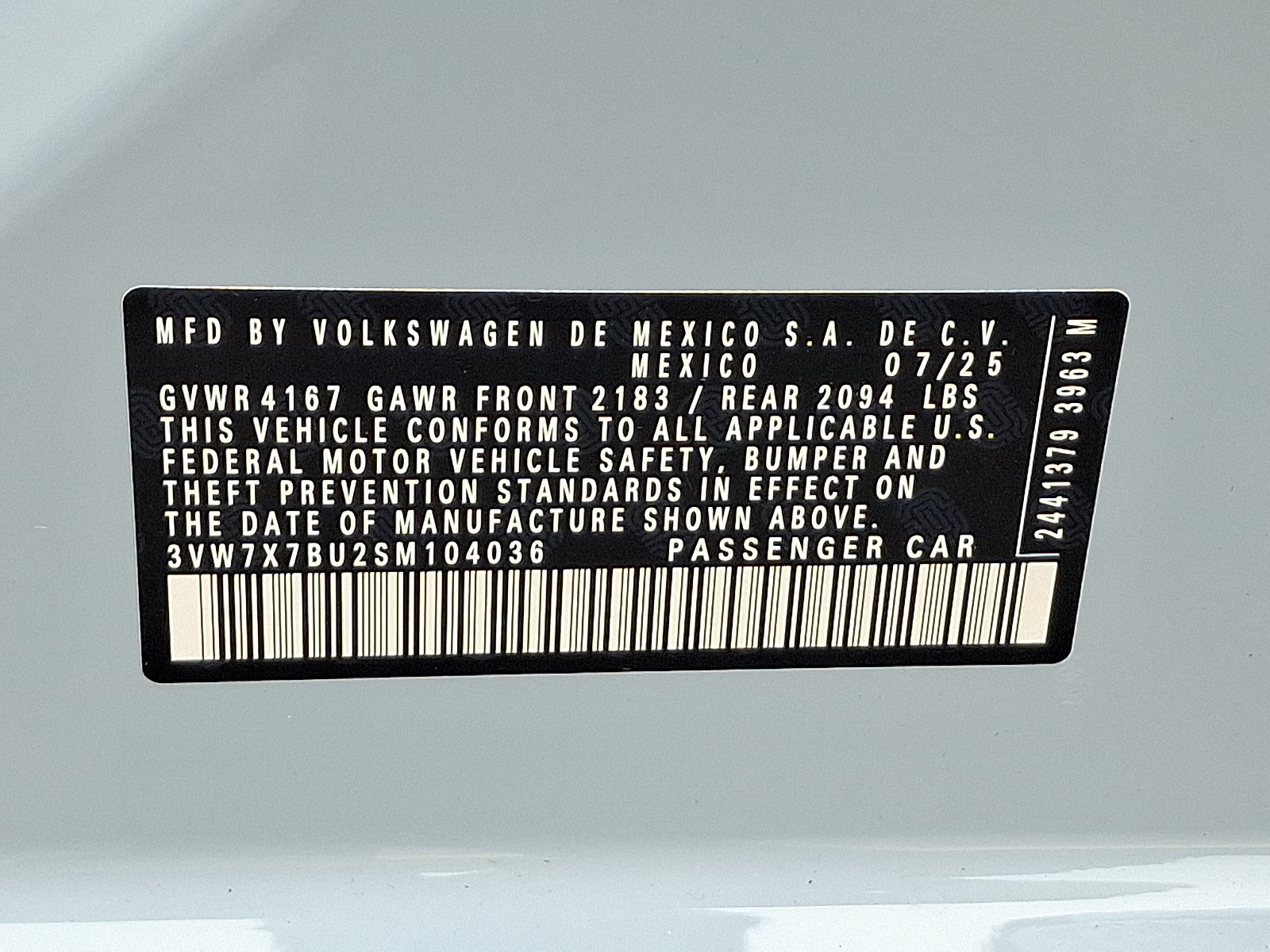 2025 Volkswagen Jetta 1.5T SE