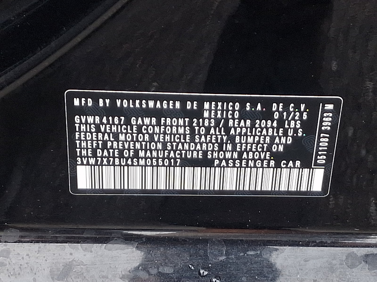 2025 Volkswagen Jetta 1.5T SE