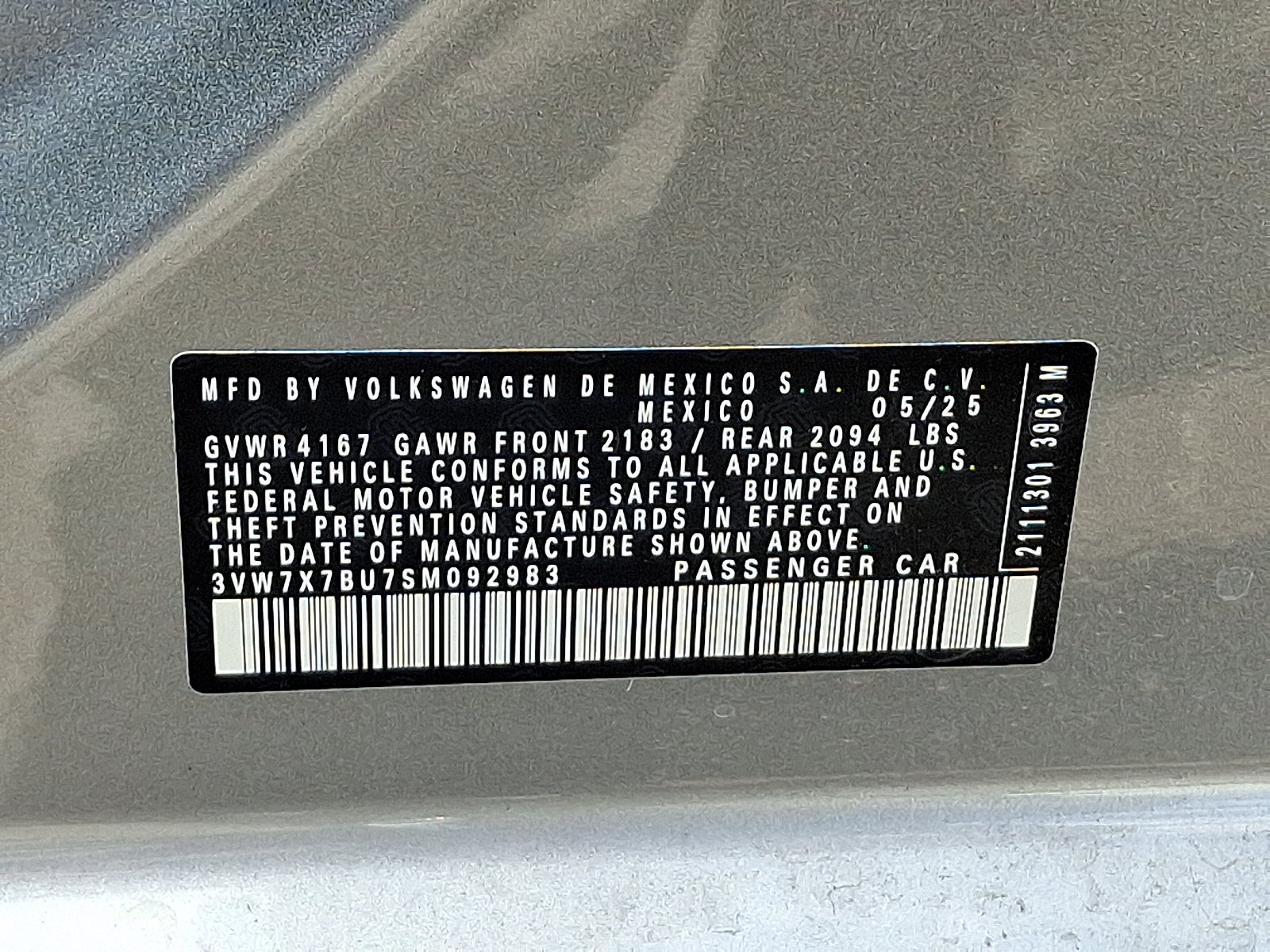 2025 Volkswagen Jetta 1.5T SE