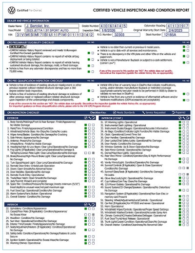 2023 Volkswagen Jetta 1.5T Sport