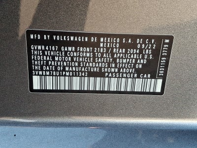 2023 Volkswagen Jetta 1.5T Sport