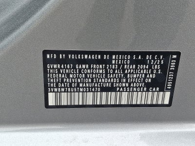 2026 Volkswagen Jetta Sport