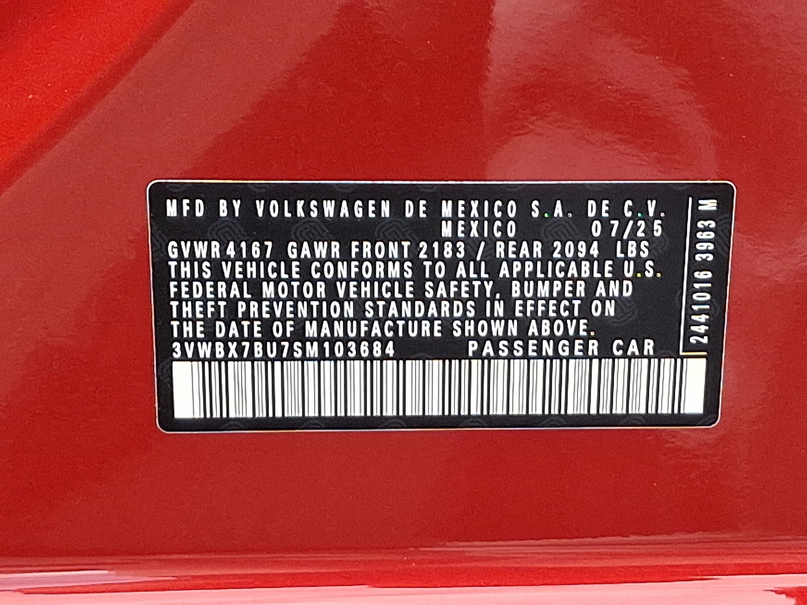 2025 Volkswagen Jetta 1.5T Sport