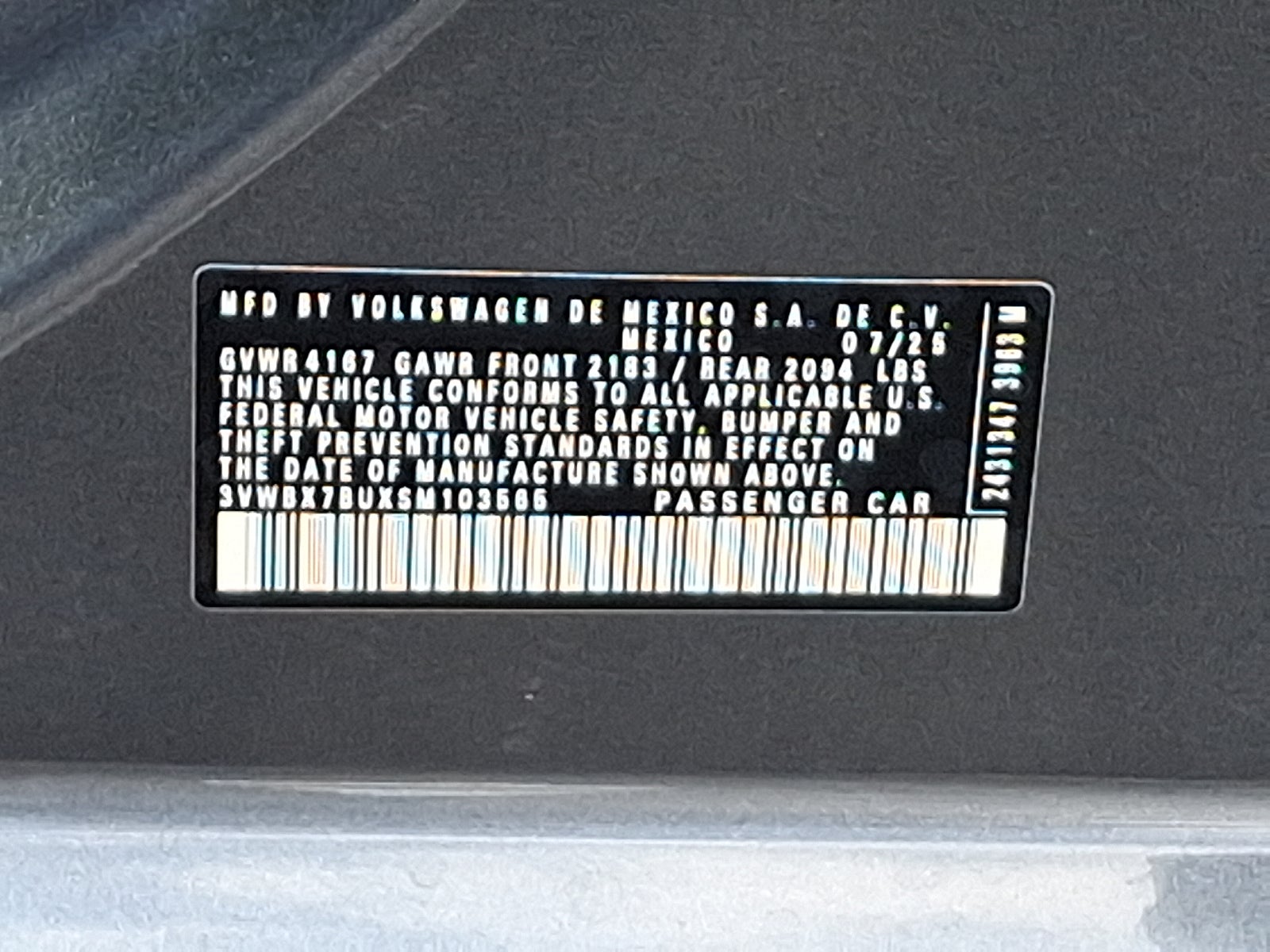 2025 Volkswagen Jetta 1.5T Sport