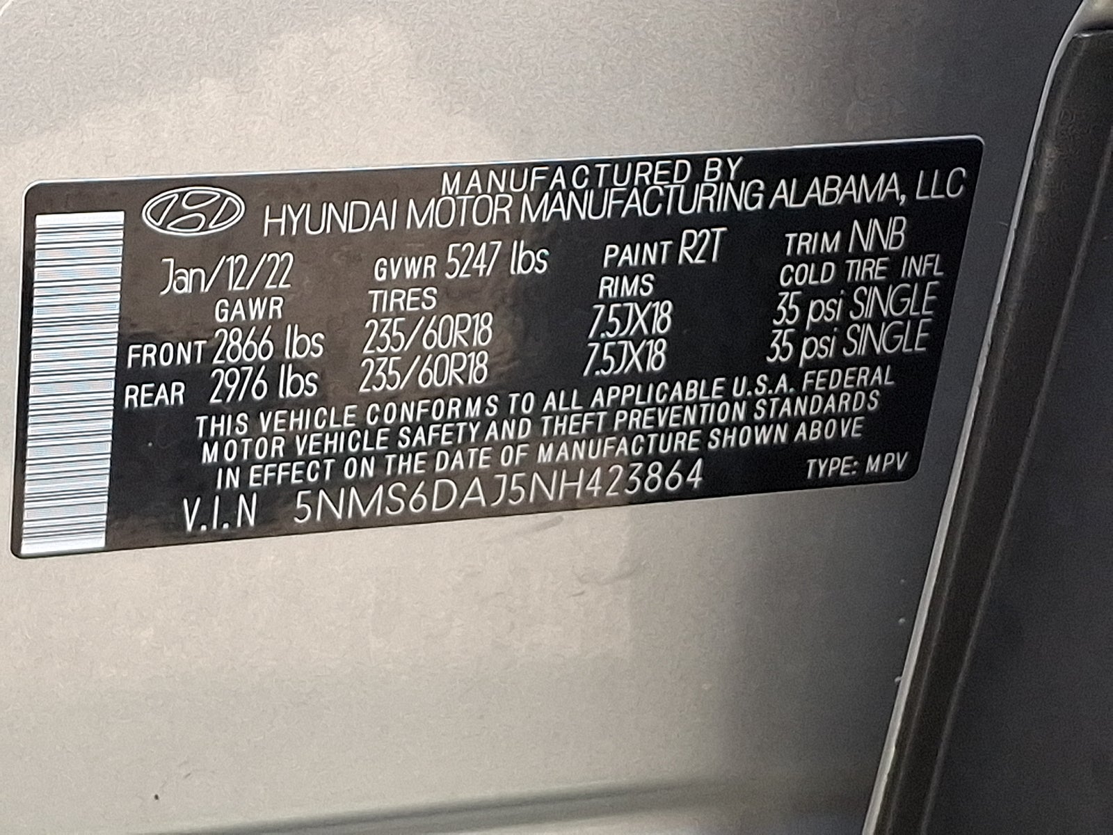 2022 Hyundai Santa Fe SEL
